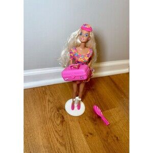 Vintage Caboodles Barbie Doll 1992‎ Mattel # 3157